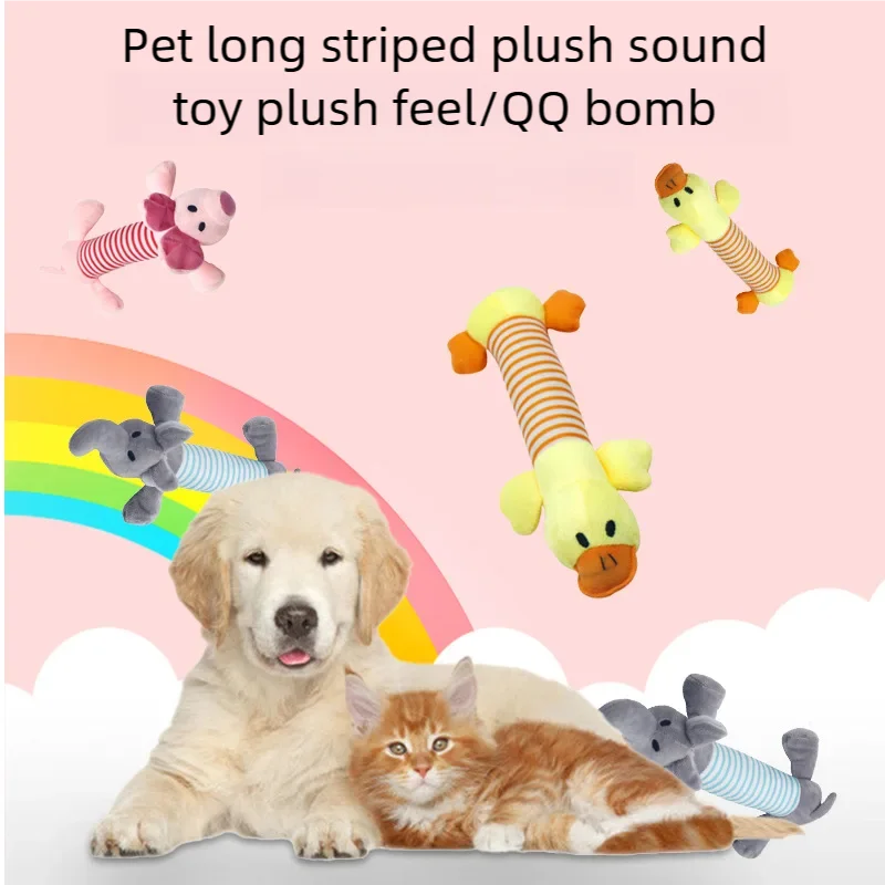 Plush toys and pet supplies are suitable for all puppies who can squeak funny and durable chew toys and pet supplies