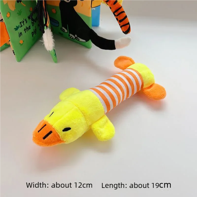 Plush toys and pet supplies are suitable for all puppies who can squeak funny and durable chew toys and pet supplies