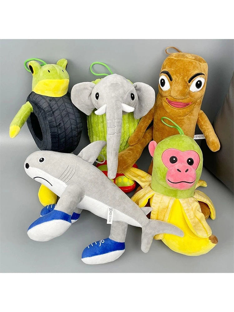 New Tralalelo Tralala Plush Tungtungtung Italian Brainrot Al Tralalero Tralala Plush Doll Stuffed Soft Pillow Custom Toys