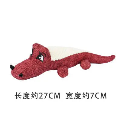 Plush Dog Toy for Small Medium Pets Funny Interactive Squeaky Toys Stuffed Dog Chew Toy Supplies