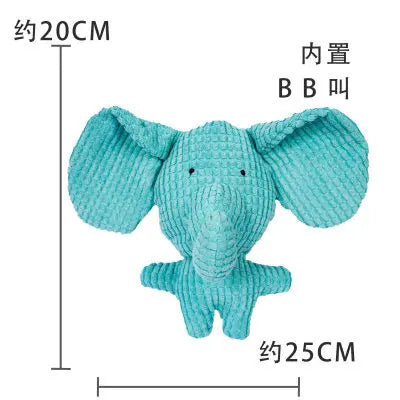 Plush Dog Toy for Small Medium Pets Funny Interactive Squeaky Toys Stuffed Dog Chew Toy Supplies