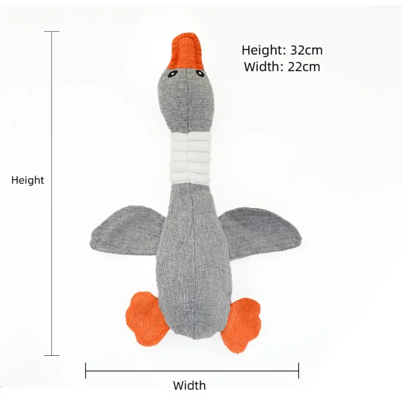 Plush toys and pet supplies are suitable for all puppies who can squeak funny and durable chew toys and pet supplies