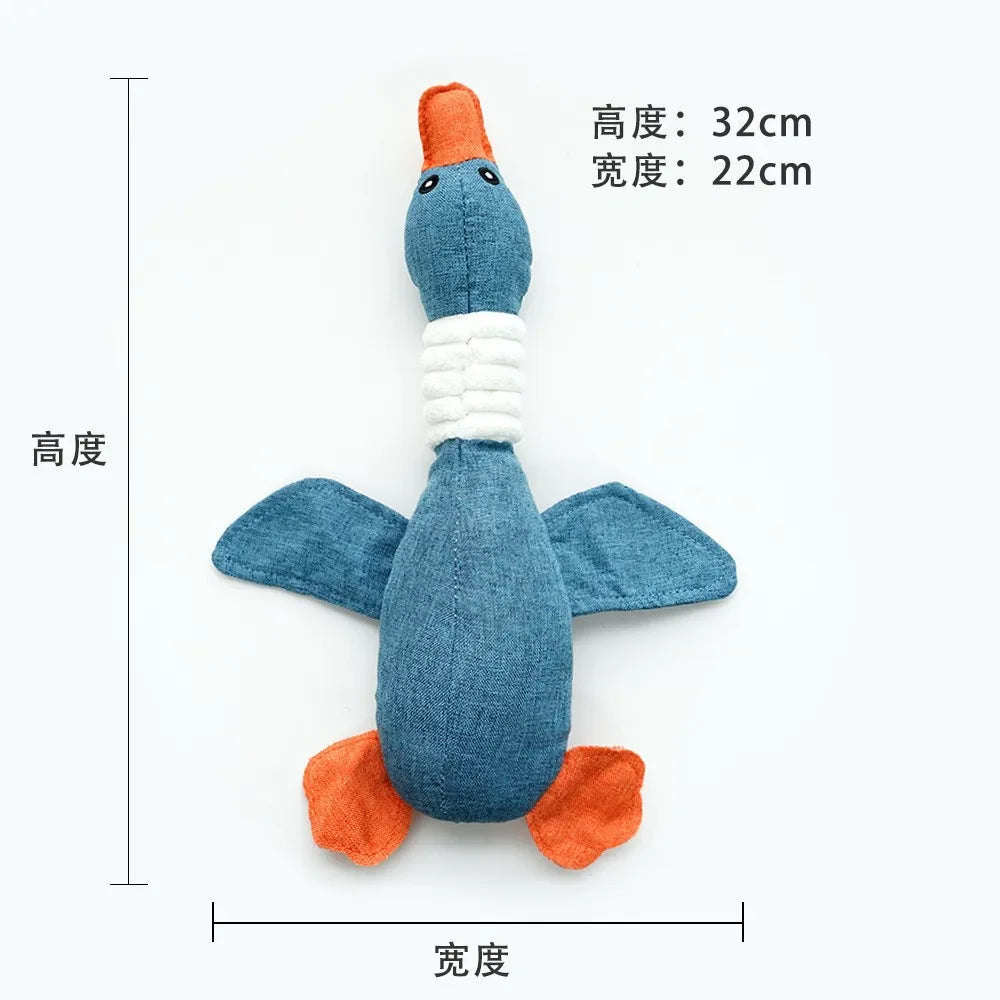 Plush Dog Toy for Small Medium Pets Funny Interactive Squeaky Toys Stuffed Dog Chew Toy Supplies