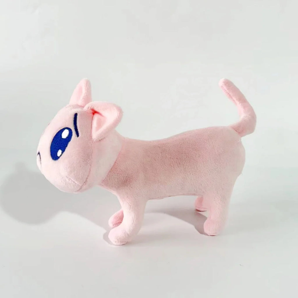 New Cartoon Pink Sad Cat Plush Toys Kawaii Mini Unhappy Cat Animals Plush Doll Cute Big Eyes Cat Stuffed Doll Plushie Party Gift