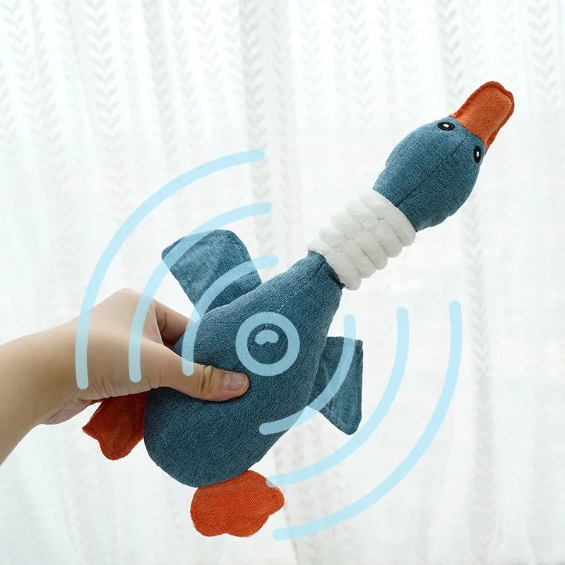 Plush Dog Toy for Small Medium Pets Funny Interactive Squeaky Toys Stuffed Dog Chew Toy Supplies