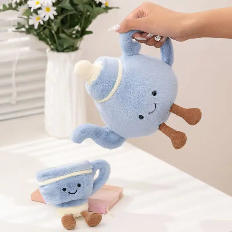 latest afternoon tea series stuffed plush toys, figurines, cartoon anime, cute children's birthday gifts, fun dolls