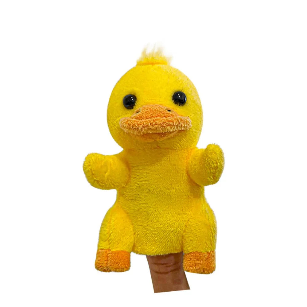 Plush Animals Finger Puppet Toys Role Play Educational Kids Animal Hand Puppet Soft Tell Story Interactive Toys Children Gift