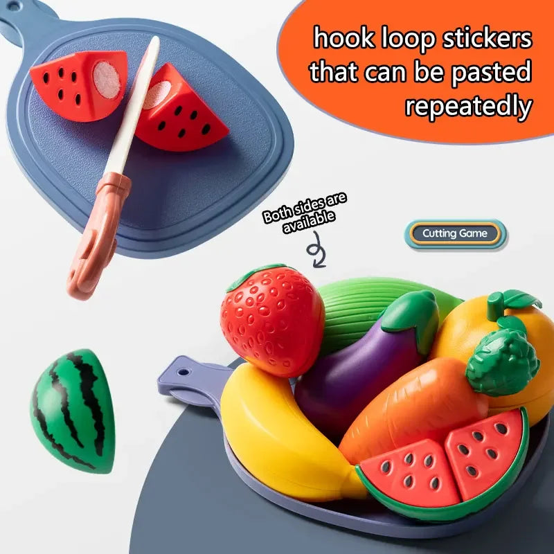Play Food Kitchen Toy, Pretend Food Play Kitchen Toys Accessories Birthday Gifts for 3 4 5 Years Old Boys Girls