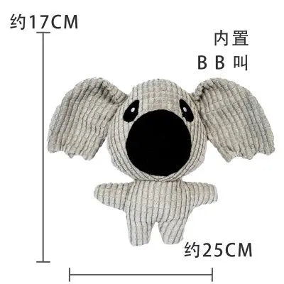 Plush Dog Toy for Small Medium Pets Funny Interactive Squeaky Toys Stuffed Dog Chew Toy Supplies