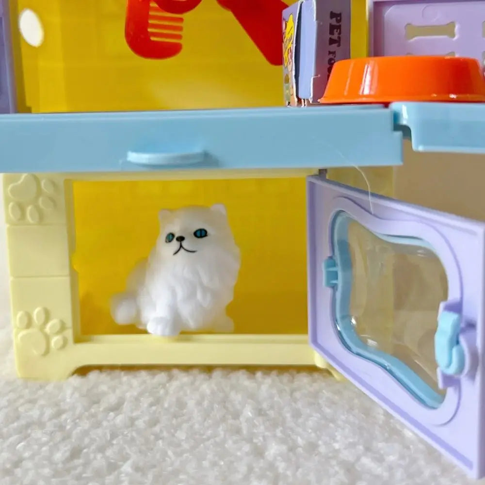 Children's Toys Puppy Cat Scene Playing Toys Merchant Interactive Play House Cute Supermarket Pretend Toys New Year's Day