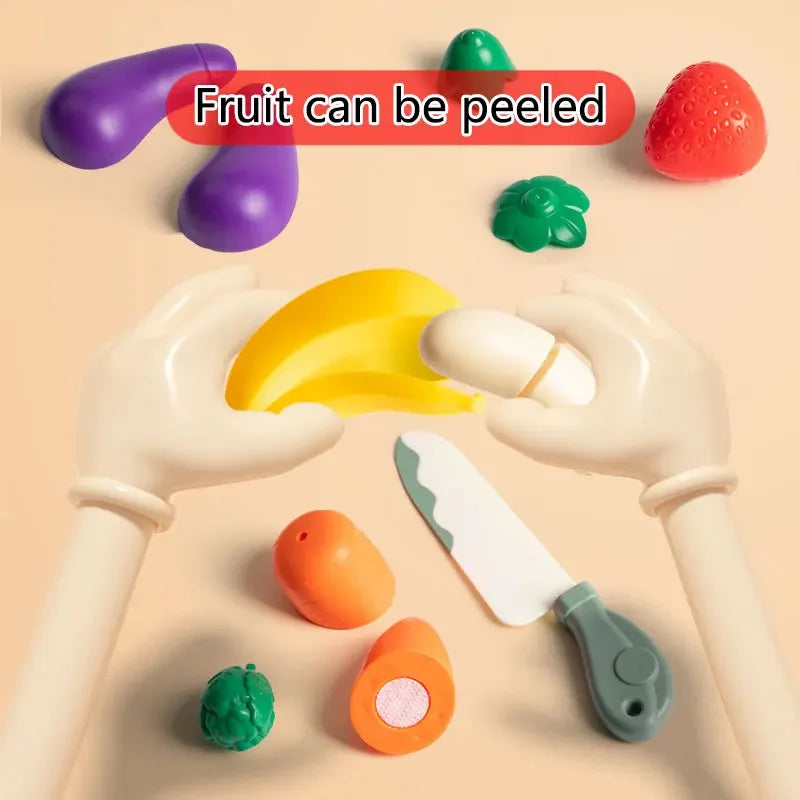 Play Food Kitchen Toy, Pretend Food Play Kitchen Toys Accessories Birthday Gifts for 3 4 5 Years Old Boys Girls
