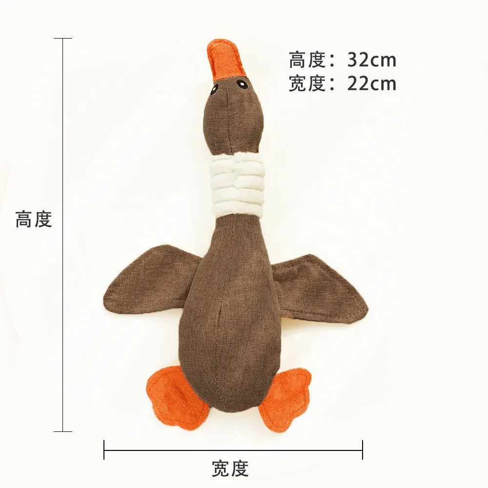Plush Dog Toy for Small Medium Pets Funny Interactive Squeaky Toys Stuffed Dog Chew Toy Supplies