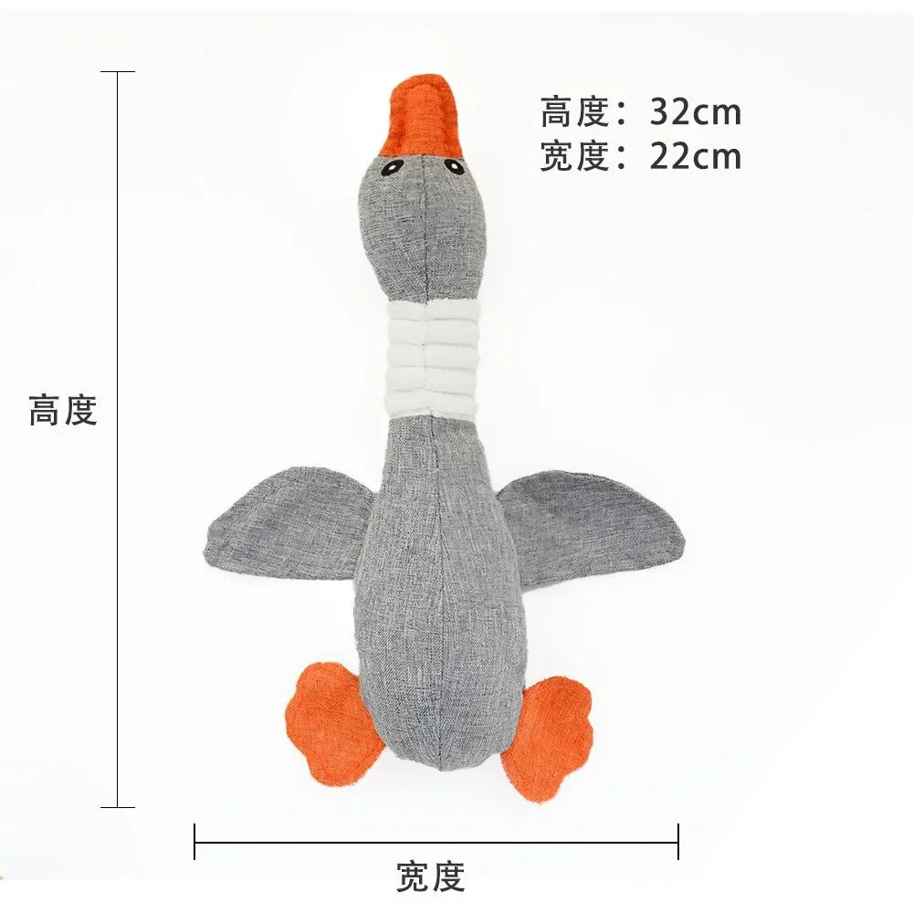 Plush Dog Toy for Small Medium Pets Funny Interactive Squeaky Toys Stuffed Dog Chew Toy Supplies
