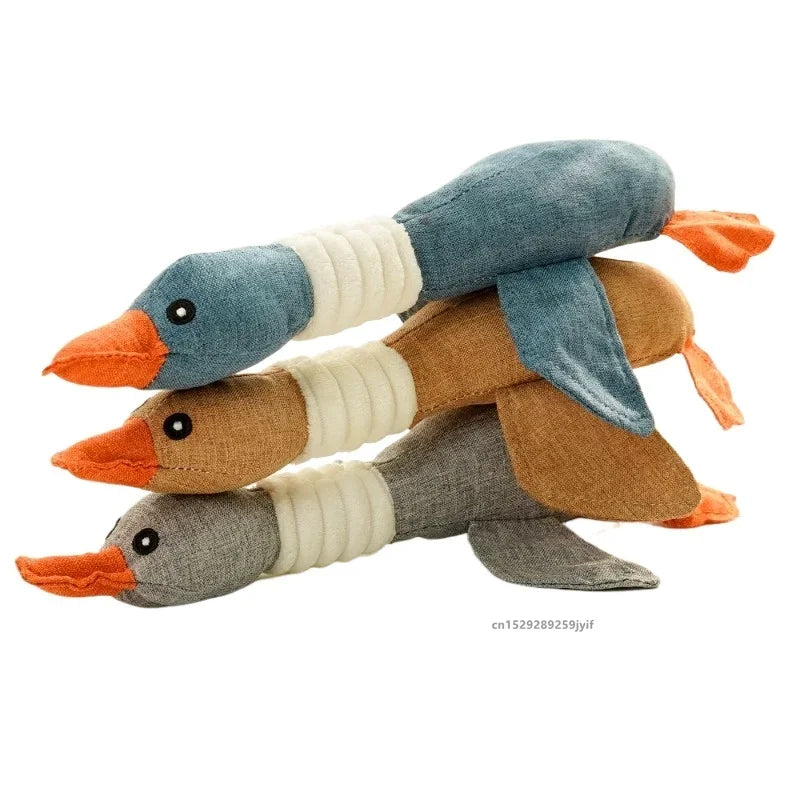 Plush Dog Toy for Small Medium Pets Funny Interactive Squeaky Toys Stuffed Dog Chew Toy Supplies